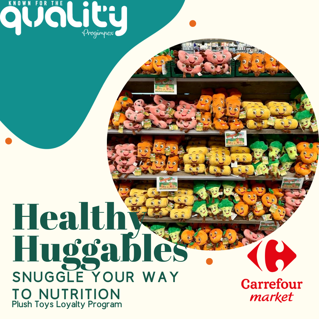 Custom Plush Toys. Progimpex, Known For The Quality, Plush Toys & Merchandise, Carrefour