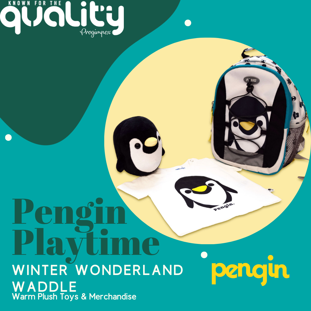 Progimpex, Known For The Quality, Plush Toys & Merchandise, Pengin