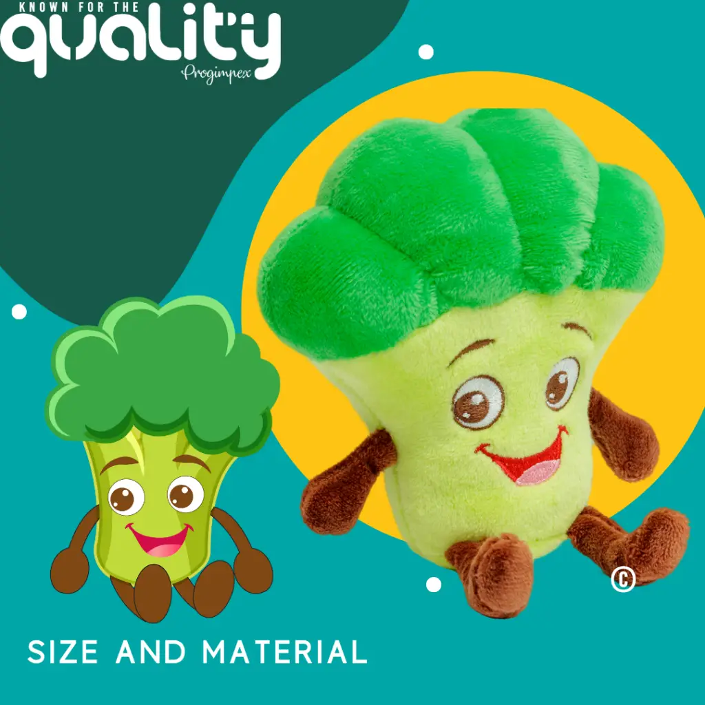 Progimpex, High Quality Plush Toys, Veggie Toys