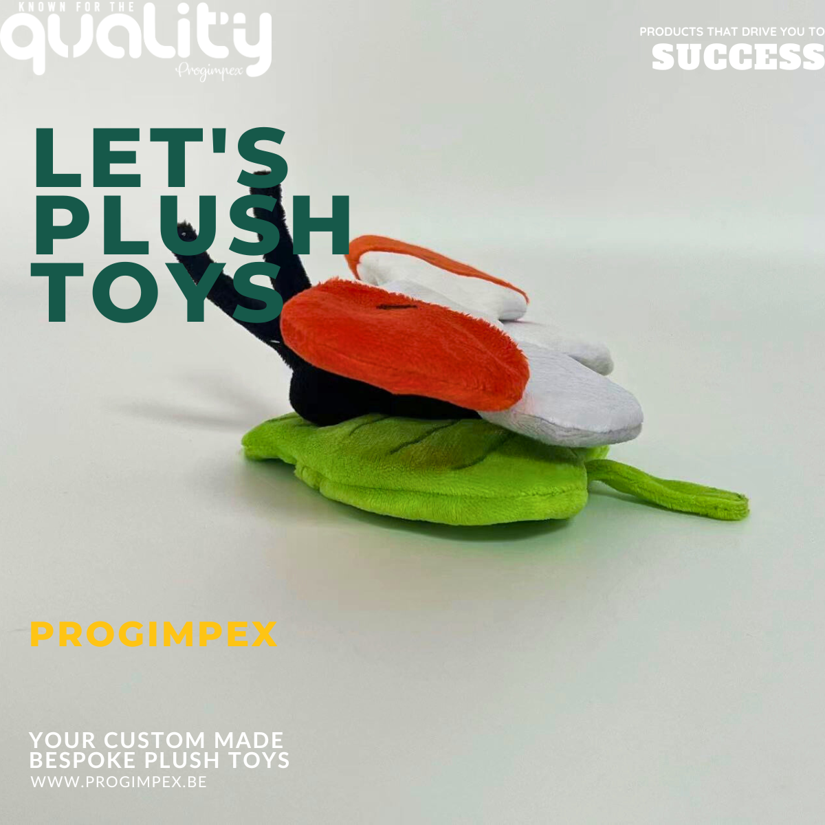 Progimpex, Your Partner for Custom Plush Toys and Themed Merchandise