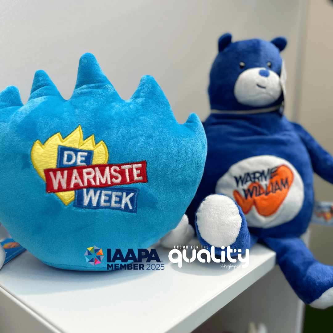 Progimpex Custom Plush Toys & Merchandise, De Warmste Week, VRT, Warme Wiliam