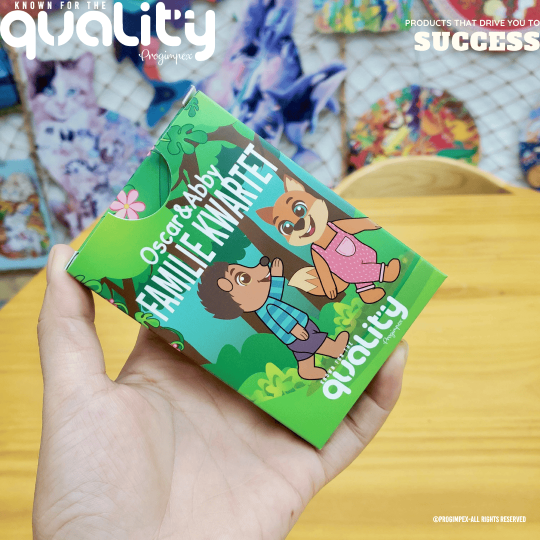 Progimpex character development puzzles, games, cards