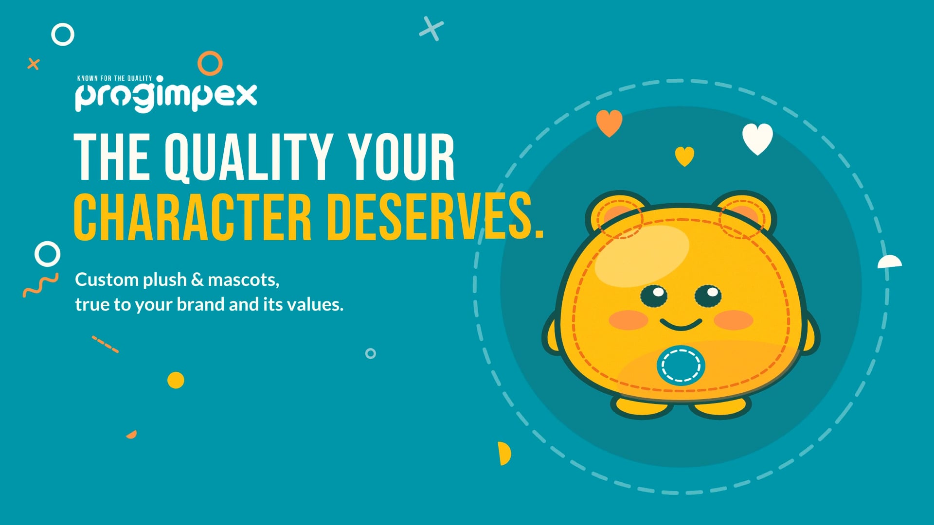 Play Video Progimpex quality your character deserves